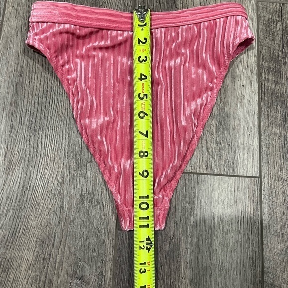 Dippin Daisys Pink High Cut Bikini Bottoms - Picture 10 of 11